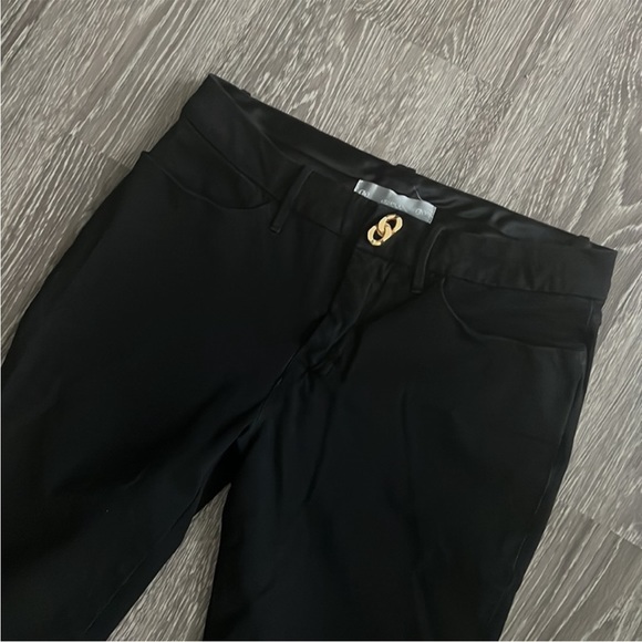 DWELL Black Fitted Stretch Pants, 27 - Picture 3 of 5